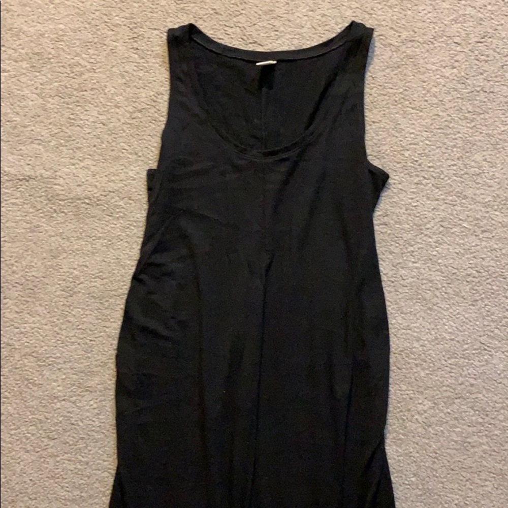 Maternity maxi dress